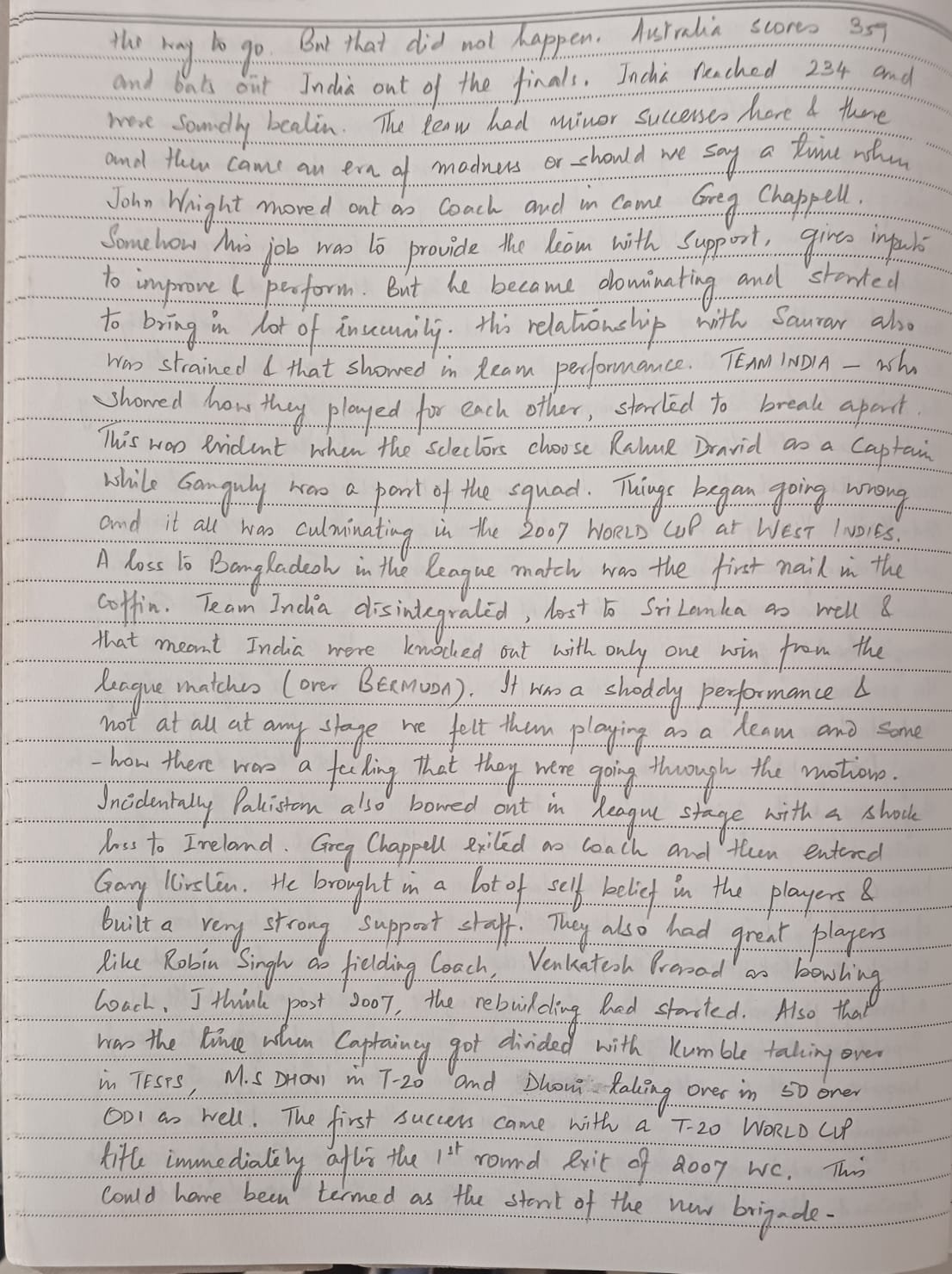 Handwritten Insight